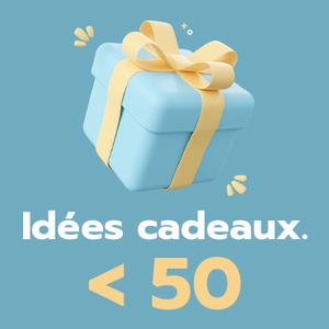 Idées cadeaux < 50