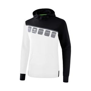 1071903-sweat-a-capuche-erima-5-c-blanc-noir-gris
