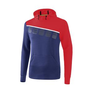 1071907-sweat-a-capuche-erima-5-c-bleu-marine-rouge-blanc