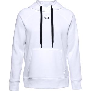 1356317-100-sweat-a-capuche-femme-under-armour-rival-fleece-hb-blanc-noir-noir
