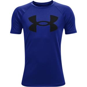 1363283-400-maillot-garcon-under-armour-a-manches-courtes-tech-big-logo-bleu-royal-noir