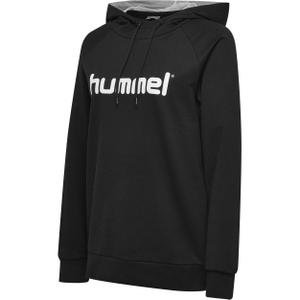 203517-2001-sweatshirt-a-capuche-femme-hummel-cotton-logo-noir