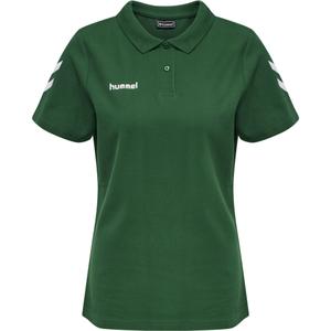 203522-6140-polo-femme-hummel-hmlgo-cotton-vert-sapin