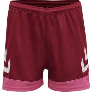 207398-3584-short-femme-hummel-hmllead-rouge-bordeaux