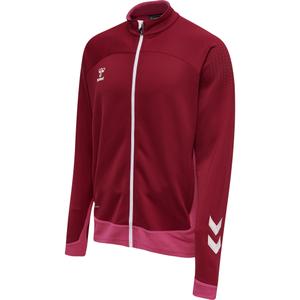 207400-3584-veste-zippee-enfant-hummel-hmllead-poly-rouge-bordeaux
