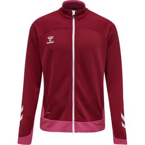 207399-3584-veste-zippee-hummel-hmllead-poly-rouge-bordeaux