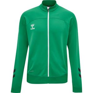 207399-6235-veste-zippee-hummel-hmllead-poly-vert-blanc