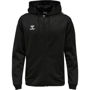 211484-2001-sweatshirt-a-capuche-hummel-zip-noir