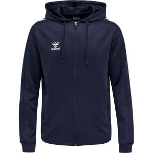 211484-7026-sweatshirt-a-capuche-hummel-zip-bleu-marine