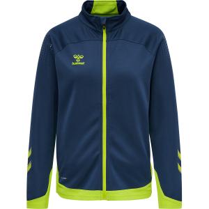 211854-7642-veste-zippee-femme-hummel-hml-lead-poly-bleu-marine