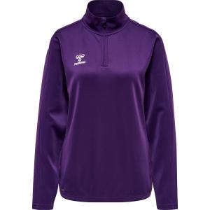 211945-3332-sweatshirt-femme-hummel-hmlcore-xk-pourpre-blanc