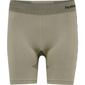 212556-2931-short-de-compression-femme-hummel-hmlfirst-training-vert-vert-fonce