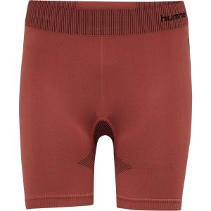 212556-3250-short-de-compression-femme-hummel-hmlfirst-training-rouge-noir