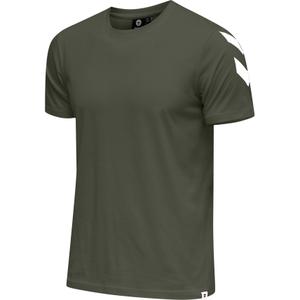 212570-6012-t-shirt-hummel-hmllegacy-chevron-vert-kaki-blanc