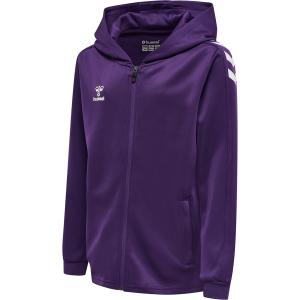 212651-3332-sweatshirt-enfant-hummel-zip-pourpre-blanc