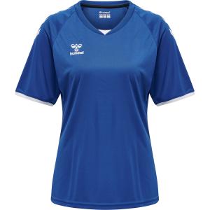 213923-7045-t-shirt-femme-hummel-hmlhmlcore-volley-bleu