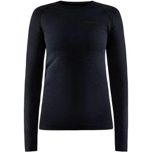 co1911168-b999000-maillot-de-compression-manhces-longues-femme-craft-core-dry-active-comfort-black