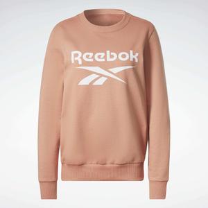 hb2301-sweatshirt-femme-reebok-crewneck-identity-logo-french-terry-canyon-coral