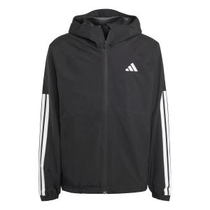 jm1056-veste-de-survetement-a-capuche-climaproof-adidas-essentials-3-stripes-black