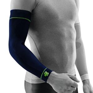29355011500023-manchon-de-compression-sportif-court-bauerfeind-marine-blue