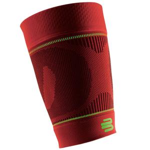29345723500033-manchon-de-compression-jambe-long-bauerfeind-haftband-noppe-red