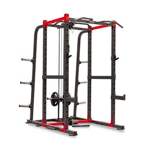 g520-cage-de-musculation-avec-systeme-de-poulie-bh-fitness-noir-rouge-182x178x223-cm