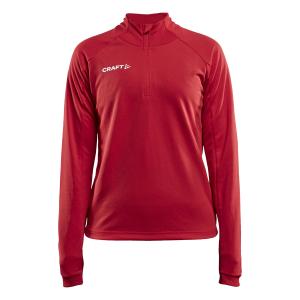 c1910152-430000-sweatshirt-1-2-zip-femme-craft-evolve-rouge-vif