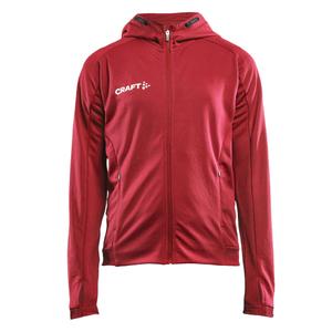 c1910159-430000-veste-enfant-a-capuche-craft-evolve-rouge-vif