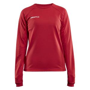 c1910161-430000-sweatshirt-col-rond-femme-craft-evolve-rouge-vif