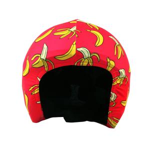 cc165-housse-de-casque-coolcasc-coolprint-bananes-rouge-21x3x21-cm