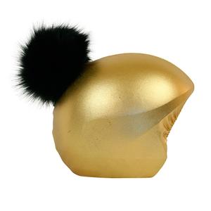 ccegbp-couvre-casque-velo-coolcasc-exclusive-gold-black-pon-pon-gold-black-tu