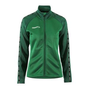 c1912729-651633-veste-de-survetement-full-zip-femme-craft-squad-2-0-team-green-ivy