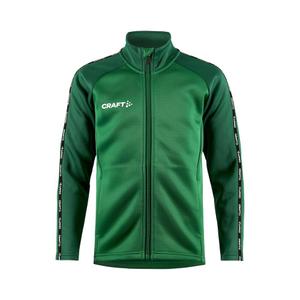 c1912730-651633-veste-de-survetement-full-zip-enfant-craft-squad-2-0-team-green-ivy