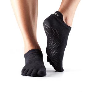 kfs102bs-chaussettes-taille-basse-a-bout-complet-fitness-mad-toesox-black