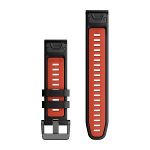 010-13280-06-bracelet-de-montre-silicone-garmin-quickfit-noir-rouge-feu-22-mm