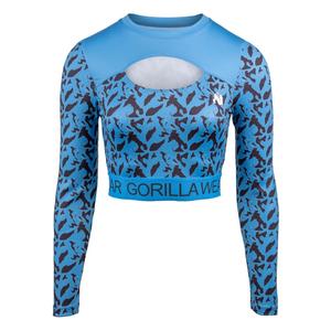 9160830003-haut-d-entrainement-manches-longues-femme-gorilla-wear-osseo-blue