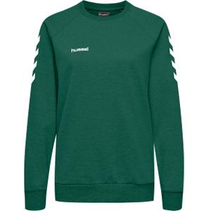 203507-6140-sweatshirt-femme-hummel-hmlgo-cotton-vert-sapin