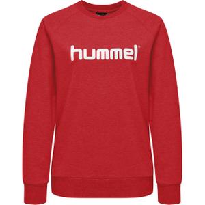 203519-3062-sweatshirt-femme-hummel-cotton-logo-rouge