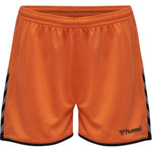 204926-5006-short-femme-hummel-hmlauthentic-poly-orange-noir