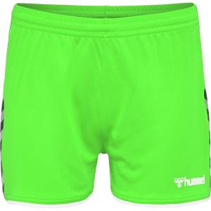 204926-6750-short-femme-hummel-hmlauthentic-poly-vert-fluo