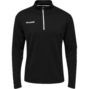 204927-2114-sweatshirt-hummel-demi-zip-hmlauthentic-noir-blanc