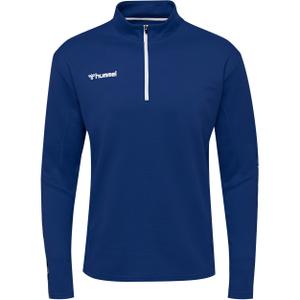 204927-7045-sweatshirt-hummel-demi-zip-hmlauthentic-bleu-fonce