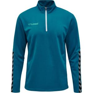 204927-8745-sweatshirt-hummel-demi-zip-hmlauthentic-bleu