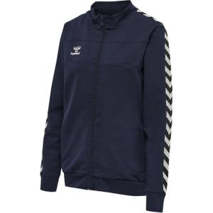 206926-7026-veste-de-survetement-zippee-femme-hummel-move-classic-marine
