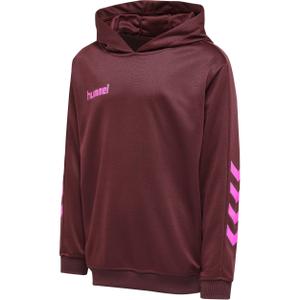 208318-3583-sweatshirt-a-capuche-polyester-enfant-hummel-promo-red