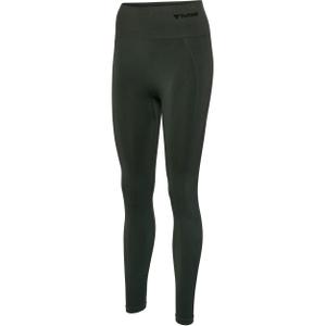 210492-6126-legging-taille-haute-sans-coutures-femme-hummel-tif-green