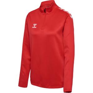 211945-3062-veste-de-survetement-semi-zippee-femme-hummel-core-xk-red
