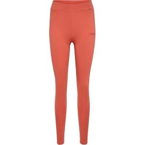 212562-3222-legging-taille-haute-femme-hummel-red
