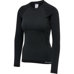 214533-2508-t-shirt-manches-longues-moulant-femme-hummel-clea-black