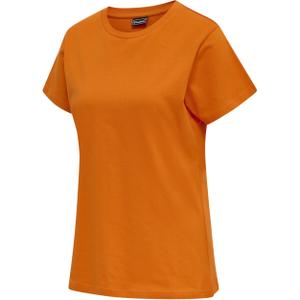 215124-5190-t-shirt-femme-hummel-red-heavy-orange